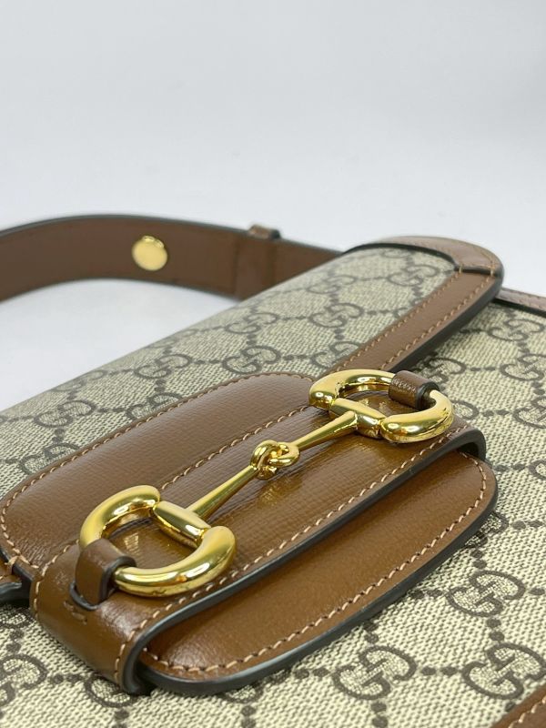 【分期0利率】GUCCI Horsebit 1955 中號肩揹袋【99成新】 