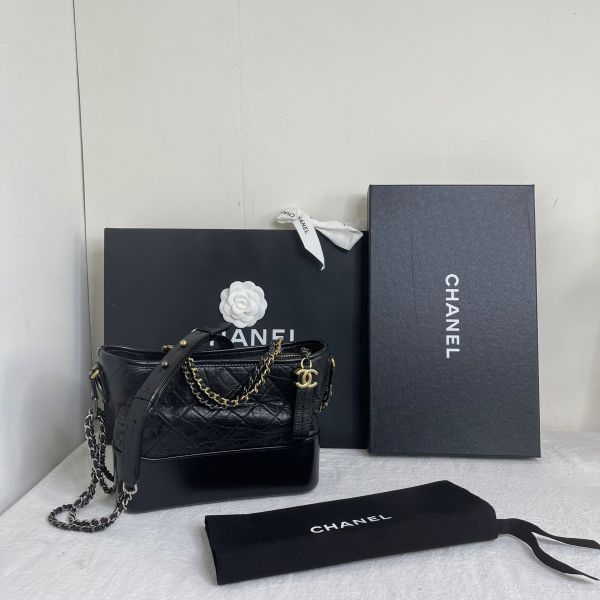 【12期0利率】CHANEL  Gabrielle hobo 流浪包 中號【9成新】 