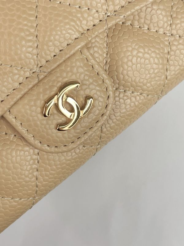 【95成新】CHANEL COCO 牛皮零錢卡包 