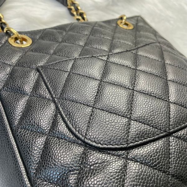 【24期0利率】CHANEL Petite Shopping TOTE PST顆粒牛皮【9成新】【現金價】 