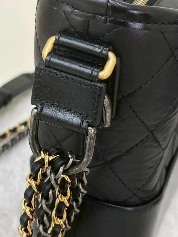 【99成新】CHANEL  Gabrielle hobo 芯片款流浪包 中號 