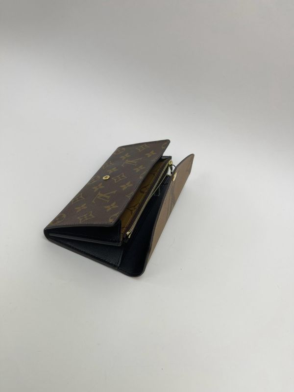 【95成新】LV SARAH 拚色長夾 