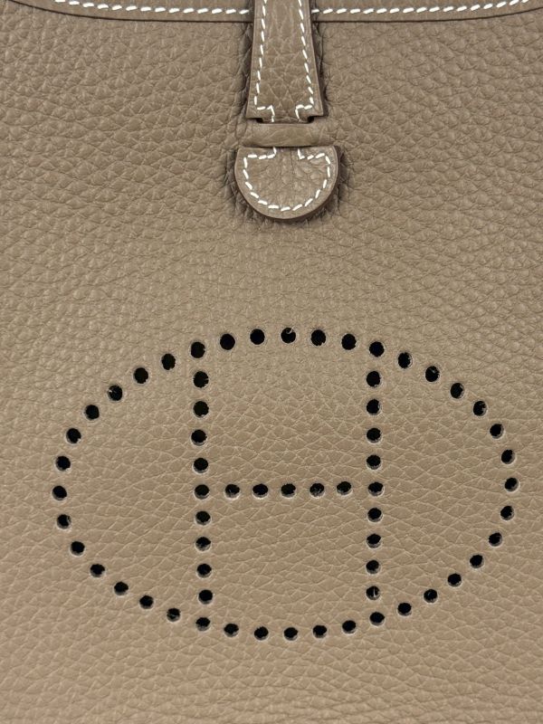 【分期0利率】HERMES Evelyne mini 大象灰【未使用閒置品】 