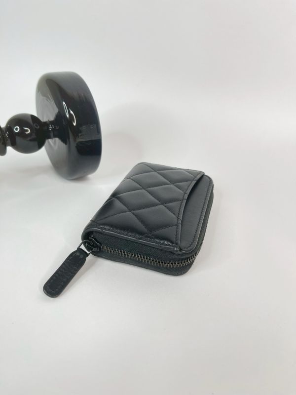 【分期0利率】CHANEL SOBLACK拉鍊零錢卡包【未使用閒置品】 