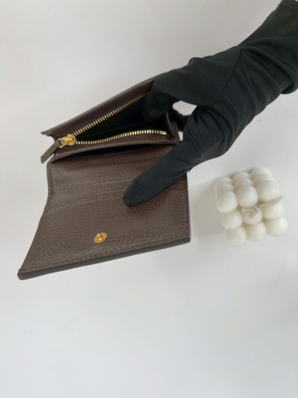 【分期0利率】GUCCI OPHIDIA GG零錢對開短夾【95成新】 