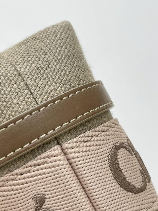 【95成新】CHLOE  MINI WOODY TOTE背帶刺繡款 