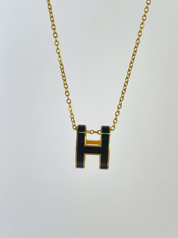 【9成新】Hermes H POP 項鍊 