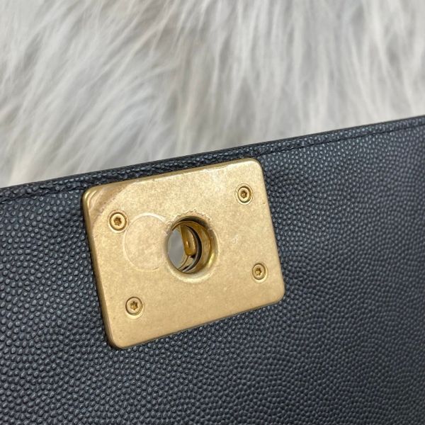 【12期0利率】CHANEL BOY 25口蓋包 【95成新】 