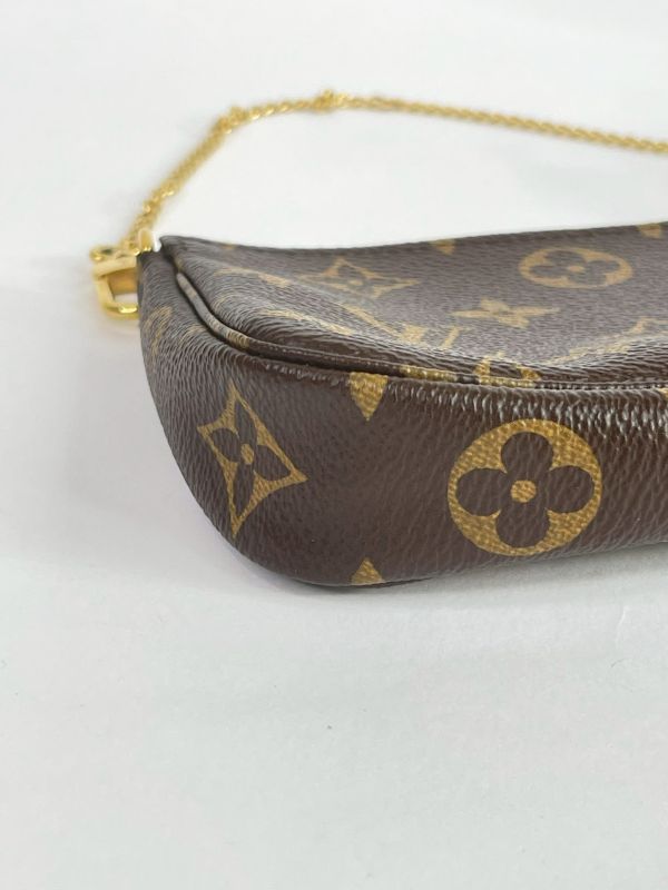 【分期0利率】LV Mini Pochette Accessoires 迷你麻將包【99成新】 