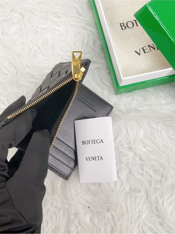 【分期0利率】BV Intrecciato 小號雙折錢包【全新品】 