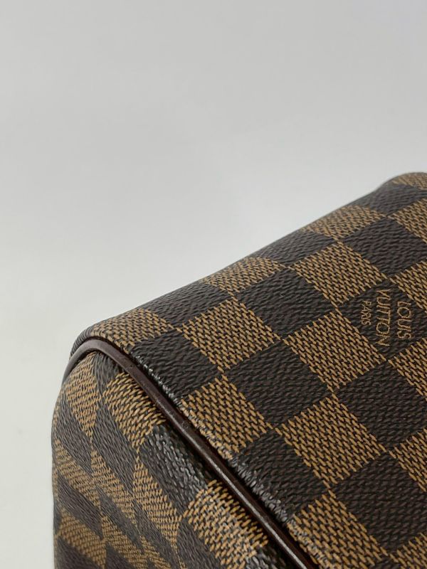 【95成新】LV 棋盤格保齡球包 