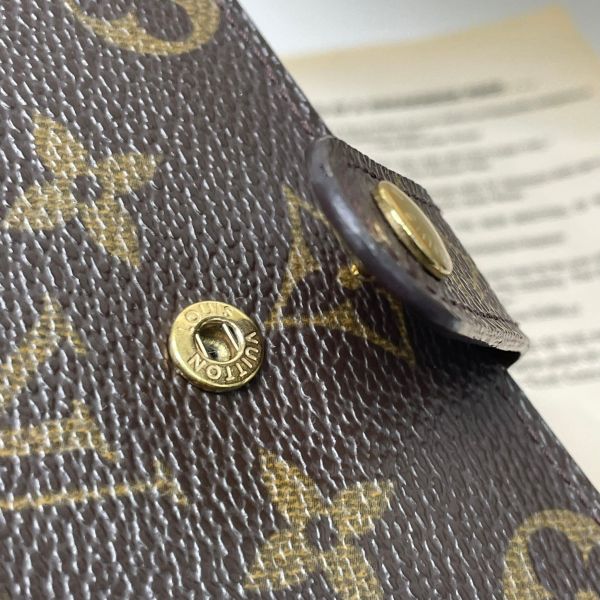 LV  VTG老花零錢對扣式中夾【9成新】【僅限匯款】 