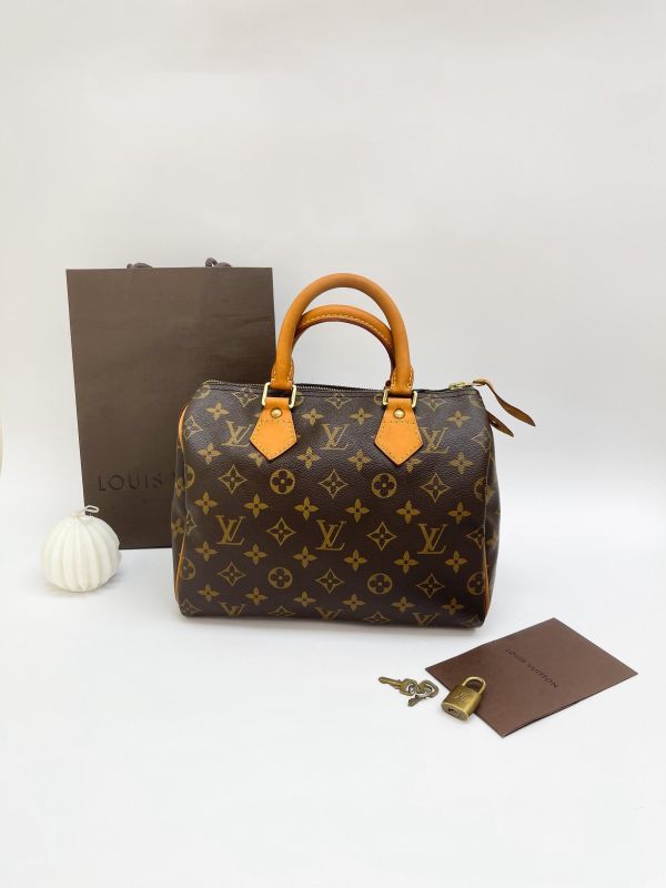 【9成新】LV SPEEDY 25無背帶款 