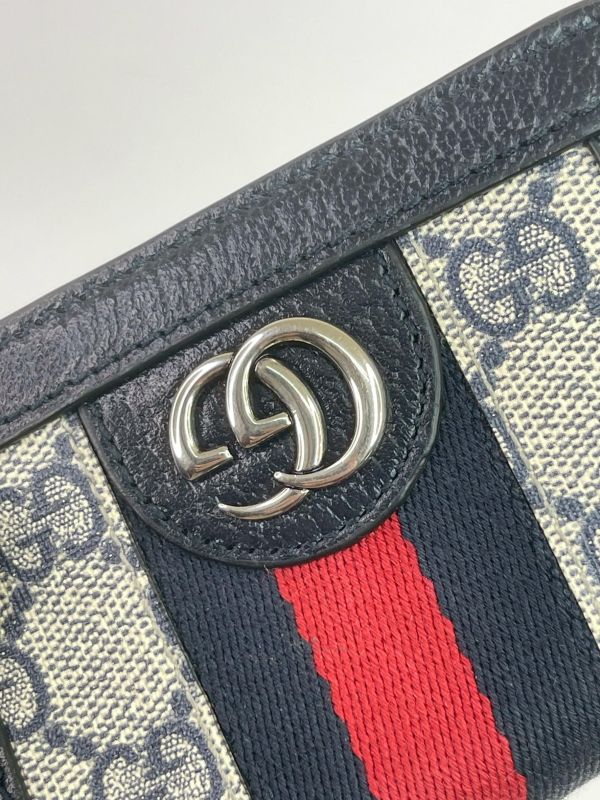 【9成新】GUCCI OPHIDIA 雙折短夾 