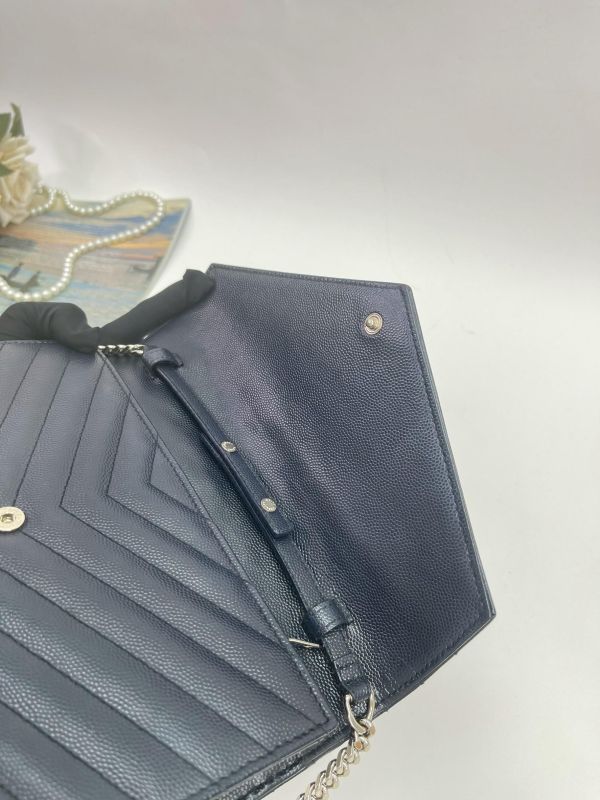 【9成新】YSL WOC 魚子醬鍊包 22.5CM 