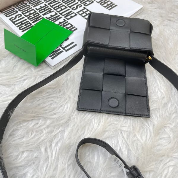 【分期0利率】BV Candy Cassette 小羊皮2*3格翻蓋包【95成新】 