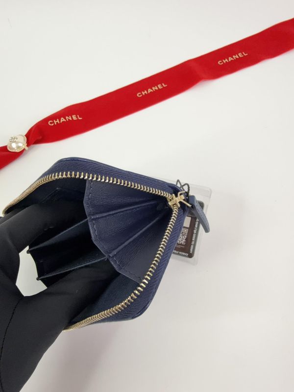 【未使用閒置品】CHANEL 19 拉鍊零錢包 