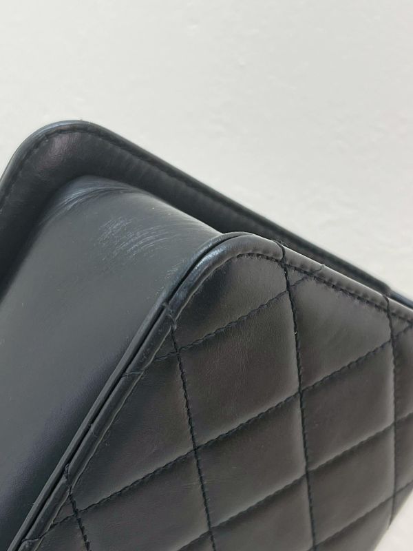 【9成新】CHANEL 雙金球口蓋包 