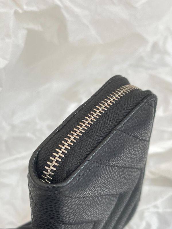 【99成新】CHANEL 拉鍊零錢包 