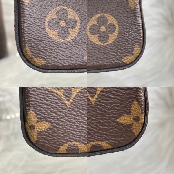 【95成新】【12期0利率】LV  Félicie Pochette 舊款老花三合一 (非絨布內裡) 