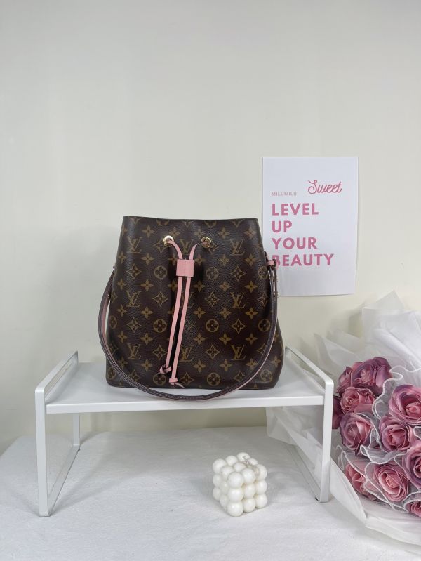 【分期0利率】LV NéoNoé MM 粉色【9成新】 