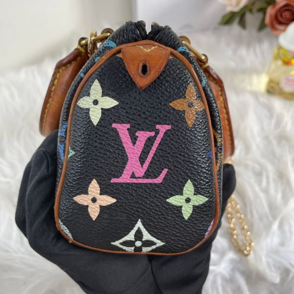 【12期0利率】LV村上隆彩色 MINI SPEEDY【85成新】 