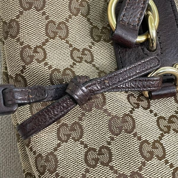 【12期0利率】GUCCI 老款滿版雙G帆布托特包【85新】 