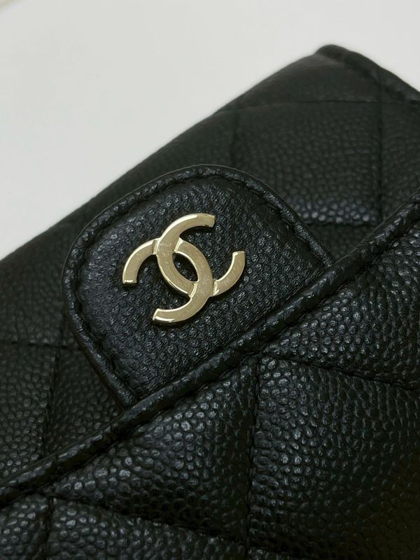 【99成新】CHANEL COCO 雙層翻蓋卡包 