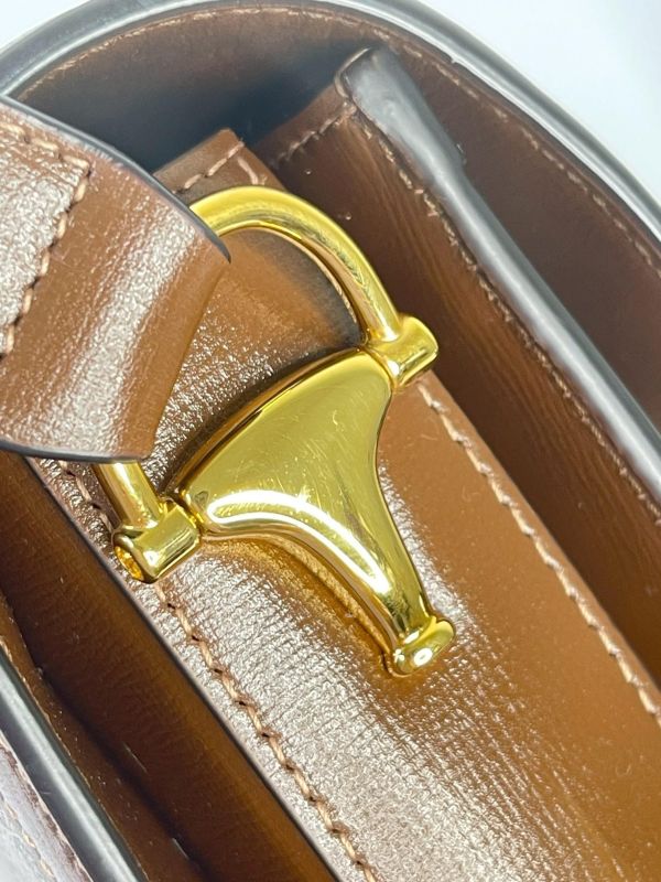 【95成新】GUCCI Horsebit 1955 中號肩揹袋 