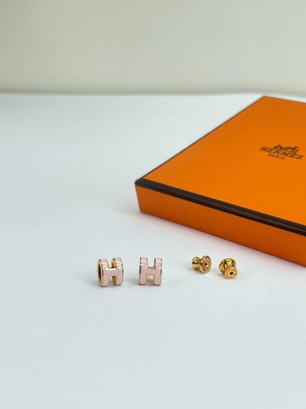 【95成新】HERMES MINI POP H 耳環 