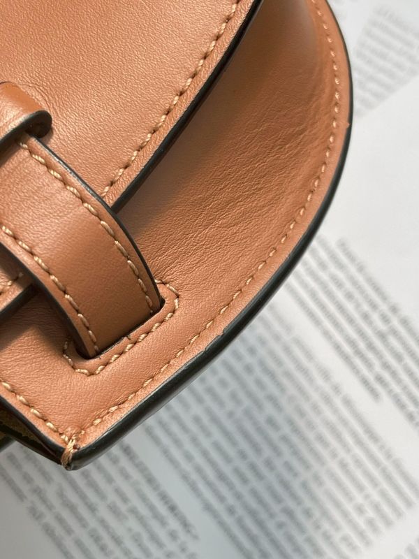 【95成新】LOEWE MINI GATE 雙層包 焦糖 