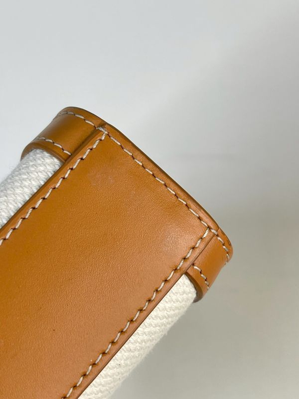 【95成新】CELINE印花LOGO帆布迷你琴譜包 