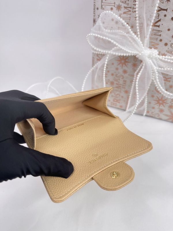 【95成新】CHANEL COCO 牛皮零錢卡包 