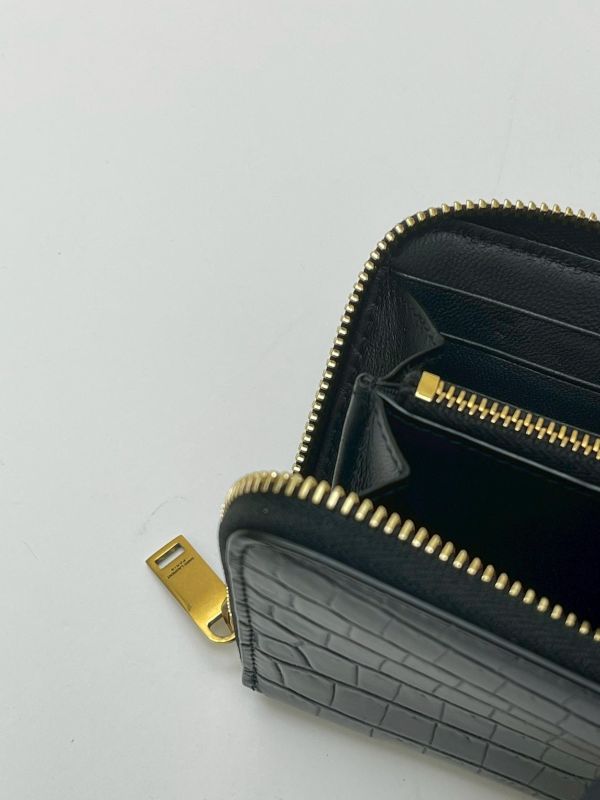 【未使用閒置品】YSL 拉鍊長夾 
