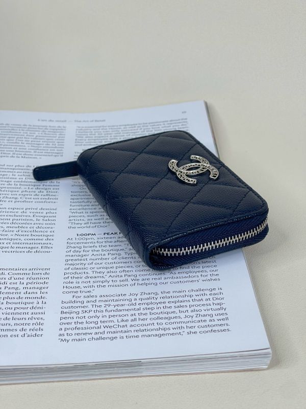 【分期0利率】CHANEL 24P 拉鍊零錢包【95成新】 