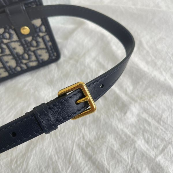 【12期0利率】DIOR 老花二合一腰包【9成新】 