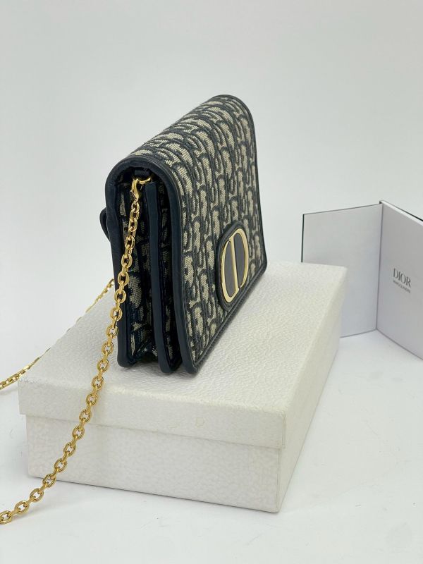 【95成新】DIOR 老花二合一腰包 