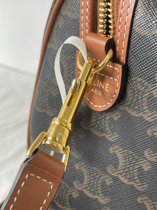 【分期0利率】CELINE 新款凱旋門老花SPEEDY小號【95成新】 