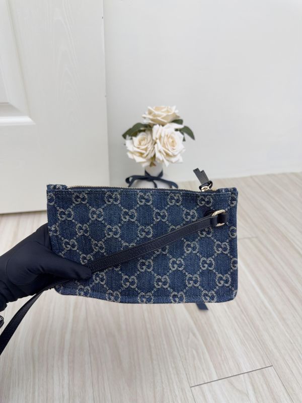 【9成新】GUCCI GIGLIO 緹花托特包 