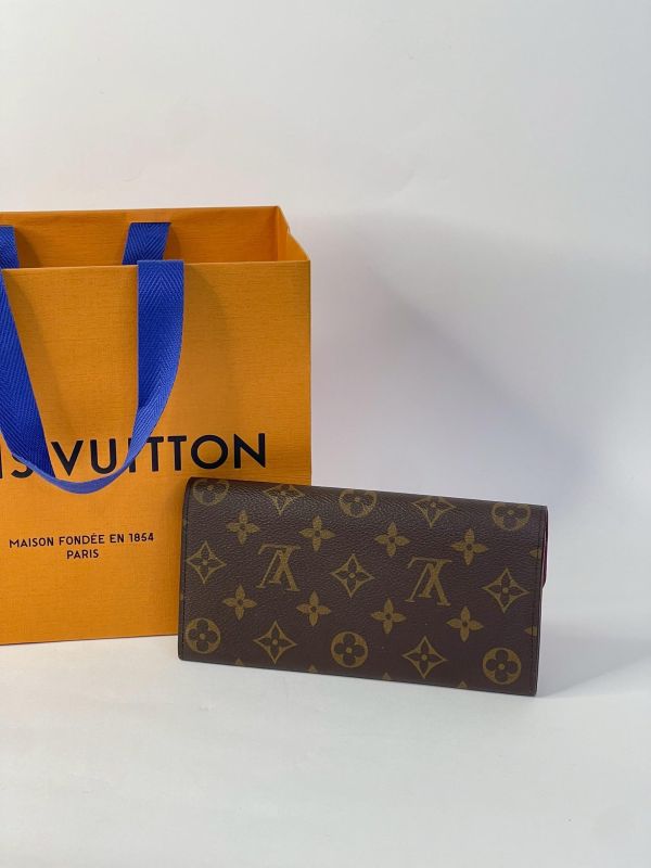 【未使用閒置品】LV Emilie 錢包 