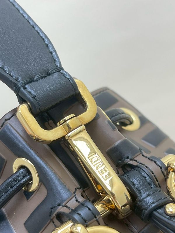 【95成新】FENDI Mon Treso 水桶包 