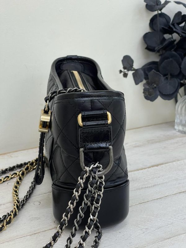 【9成新】CHANEL Gabrielle hobo 流浪包小號 