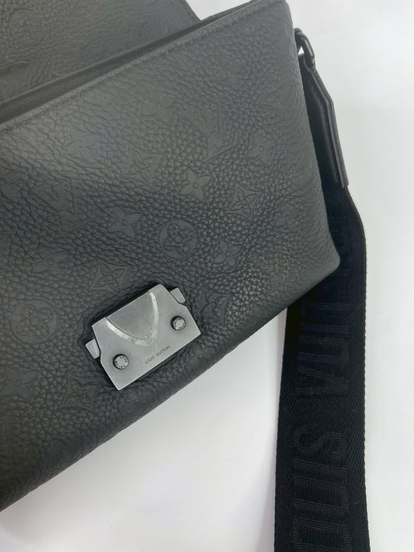 【95成新】LV S-Cape皮革壓紋郵差包 