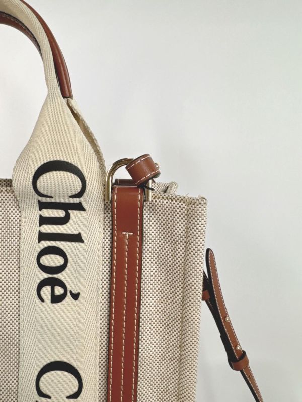 【85成新】CHLOE WOODY SMALL 金典棕 