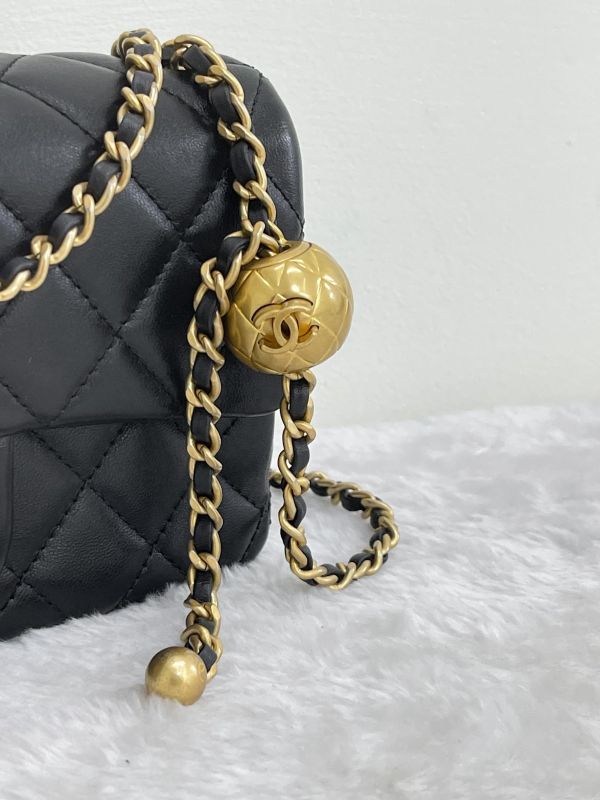 【95成新】CHANEL CF20 金球 
