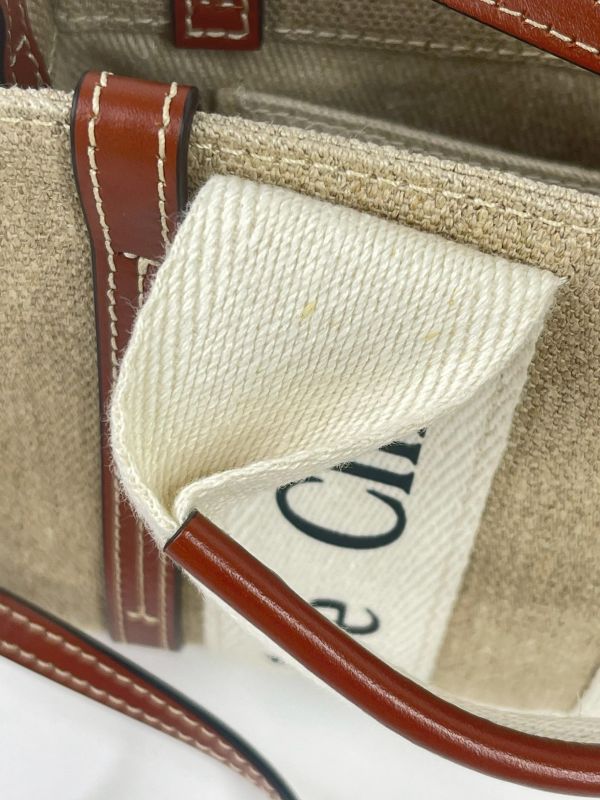 【95成新】CHLOE WOODY TOTE 迷你 棕 