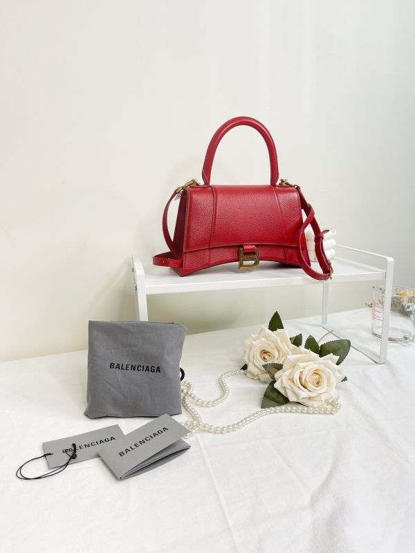 【分期0利率】BALENCIAGA 粒面沙漏包 小號【95成新】 