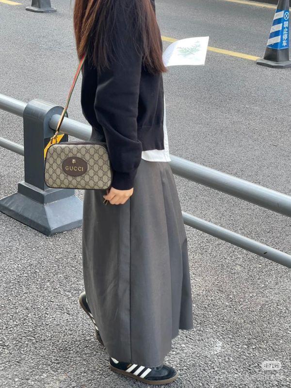 【95成新】GUCCI 虎頭相機包 