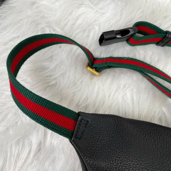 【98 成新】GUCCI小號印刷腰包 