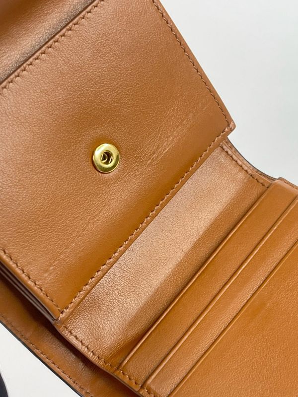 【9成新】CELINE凱旋門三摺短夾 